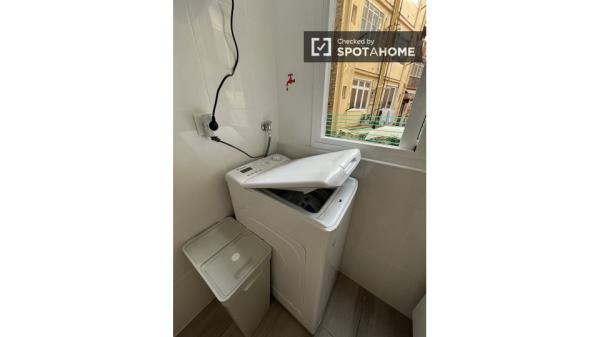 Quarto em apartamento compartilhado recentemente reformado em Barcelona