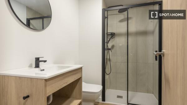 Apartamento estudio en alquiler en residencia en La Paz, Madrid