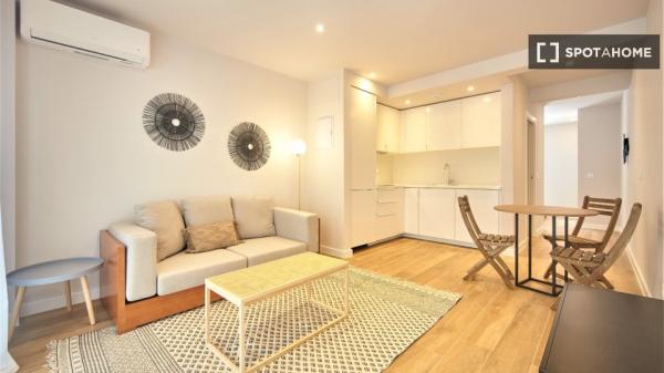 Apartamento entero de 1 habitaciones en Madrid