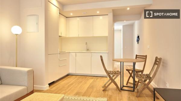 Apartamento entero de 1 habitaciones en Madrid