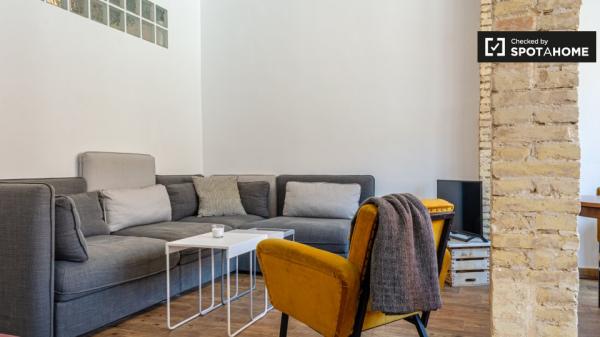 Apartamento de 2 dormitorios en alquiler en en Corts, Valencia