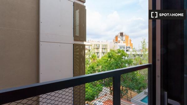 Estudio amueblado en un Co-Living en Barcelona