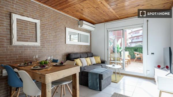 Apartamento entero de 1 dormitorio en Barcelona