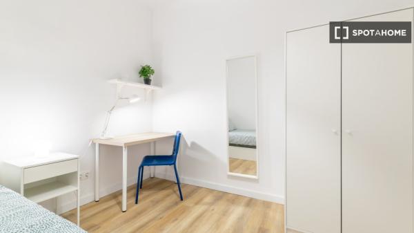 ¡Habitaciones en alquiler en piso de 7 habitaciones en Barcelona!