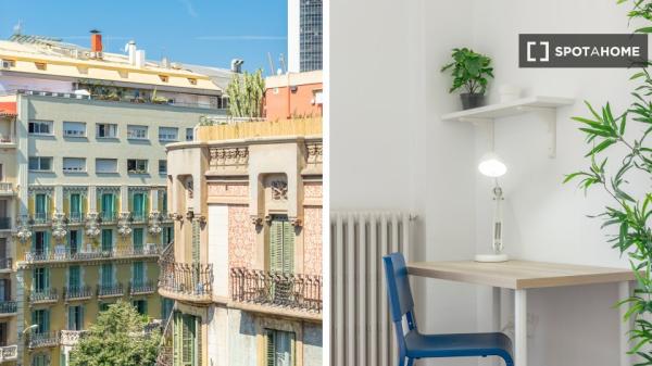 Chambres à louer dans un appartement de 7 chambres à Barcelone !