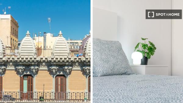 Chambres à louer dans un appartement de 7 chambres à Barcelone !