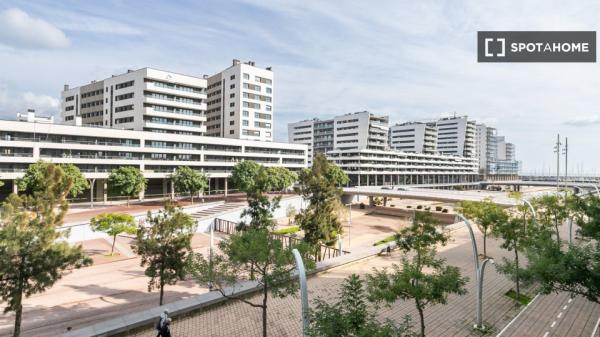 Piso moderno y espacioso frente al Canal Marítimo