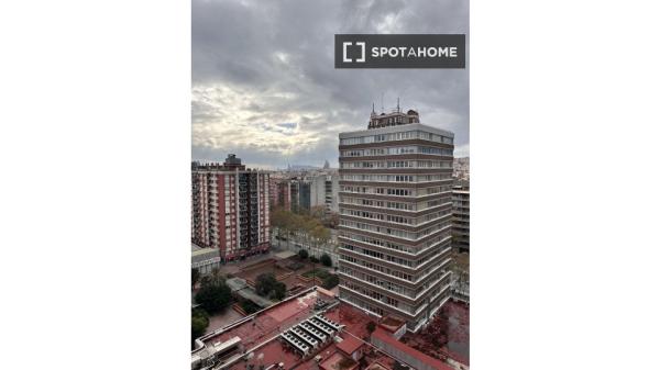 Habitación en piso compartido en barcelona.