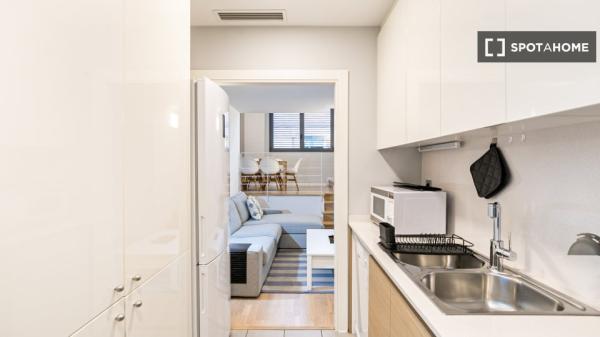 Apartamento amueblado moderno en Carrer l'Alegre de Dalt