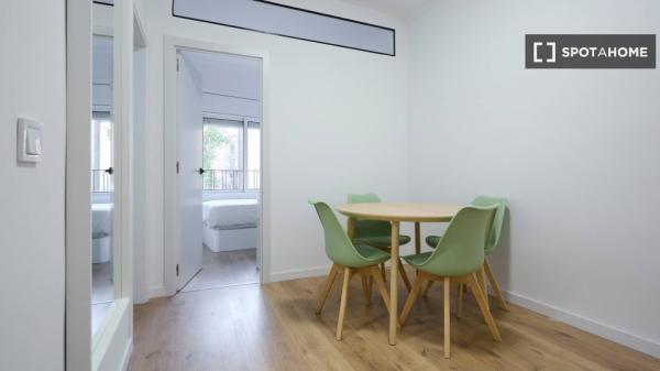 Habitación en piso compartido en barcelona.