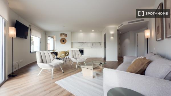 3-bedroom apartment for rent in Gràcia, Barcelona