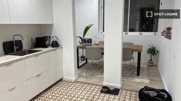 Habitación en piso compartido en barcelona.