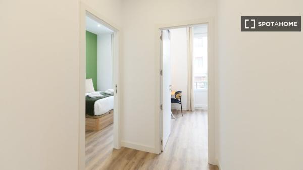 Piso entero de 3 habitaciones en madrid.