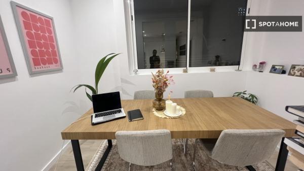 Habitación en piso compartido en barcelona.