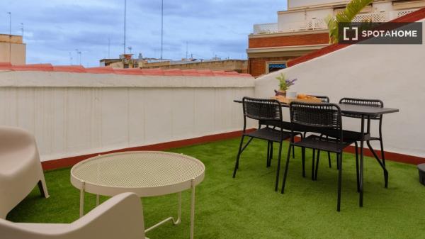 Apartamento entero de 1 dormitorio en València