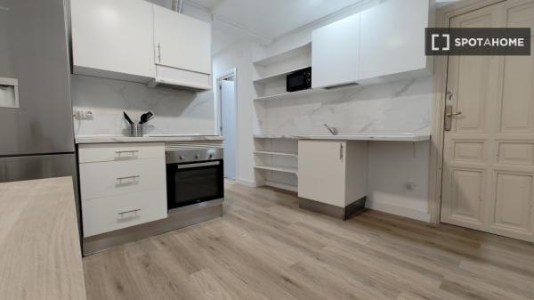 Habitación en piso compartido en madrid.