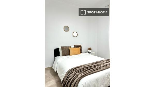 Tolles Zimmer zu vermieten in 5-Zimmer-Wohnung in Madrid