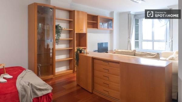 Stanza in affitto in appartamento con 5 camere da letto a Madrid