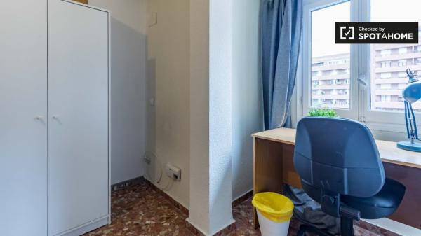 Chambre à louer dans un grand appartement de 5 chambres, El Pla del Real