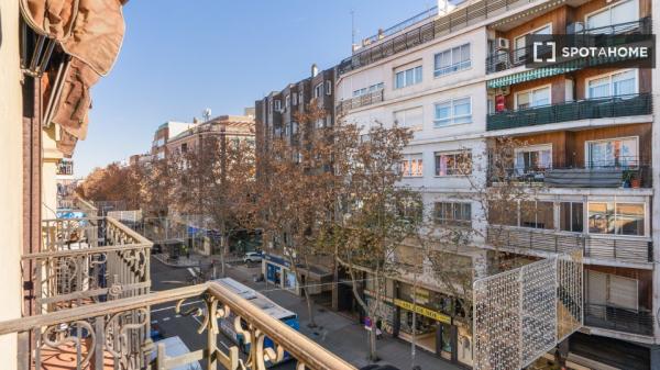 Habitación en piso compartido en madrid.