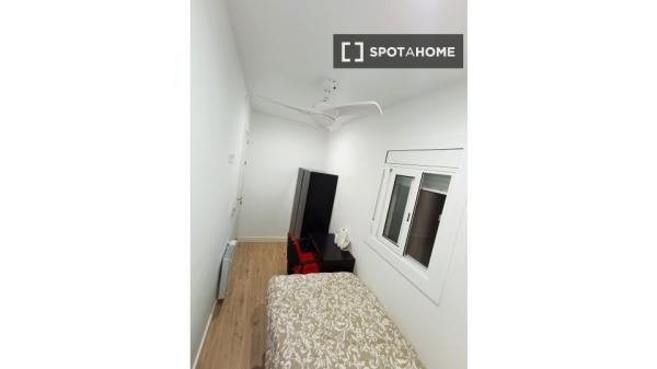 Habitación en piso compartido en L'Hospitalet de Llobregat.